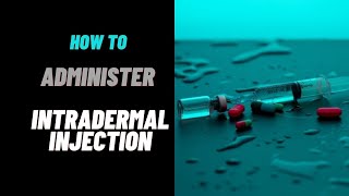 ID injection administration [upl. by Urbana657]