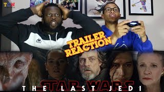 Star Wars The Last Jedi Trailer REACTION [upl. by Rainwater]