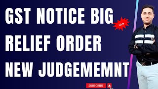 GST ITC Claim Notice Invalid Big Relief Judgement Order 2024 GST ITC Notice how to Reply [upl. by Affer]