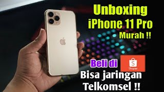 Unboxing iPhone 11 pro wifi only cuma 38  Begini kondisi nya [upl. by Kendal]