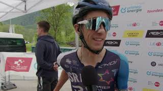 George Bennett  Interview at the start  Stage 6  Tour de Suisse 2024 [upl. by Chiquita699]