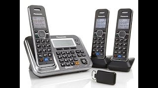 Panasonic DECT 6 PLUS Link2Cell Cordless Phone 3pk [upl. by Nahtad]