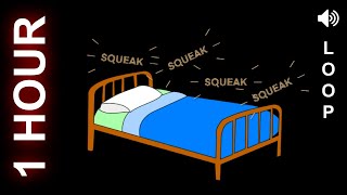 Bed Squeaking Sound Effect 1 Hour Version [upl. by Salinas]