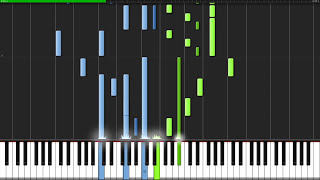 Intro and Victors Piano Solo  Corpse Bride Piano Tutorial Synthesia  Marco Tornatore [upl. by Atsirtal]