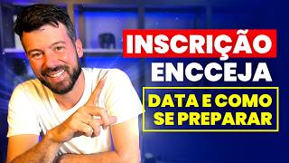 O mês da inscrição ENCCEJA data e como se preparar [upl. by Nerb291]