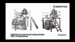 Multi Filling Retort Pouches  Cooking Bags Packaging Machine Bolivia [upl. by Lamarre]