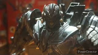 Megatron vs Predaking Transformers prime stop motion [upl. by Tannen]