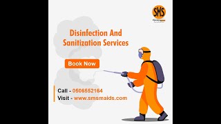 Disinfection and Sanitization services Dubai  SMS Cleaning Service [upl. by Noed507]