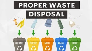 Proper Waste Disposal According to the Properties of Each Material [upl. by Evanthe]