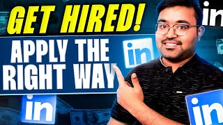 LinkedIn job search hacks and tips  how to apply jobs in 2024  internships  shashwat tiwari [upl. by Upton]