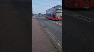 DLR replacement passes near Beckton Depot [upl. by Puri]