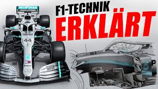 Erklärt So funktioniert ein F1Auto  Formel 1 2019 Technik [upl. by Nnylamme112]