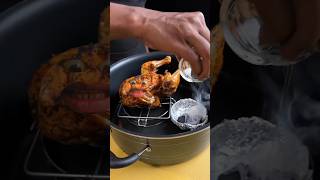 Chicken tandoori 🤤🤣 shortvideo chikendish food comedyvideo [upl. by Coshow]