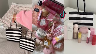 Aesthetic Sephora haul TikTok compilations ✨ [upl. by Aerdnak]