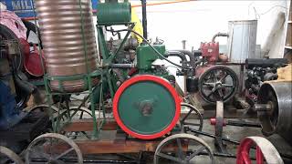 Wolseley Style 2 stationary engine test run [upl. by Grochow]