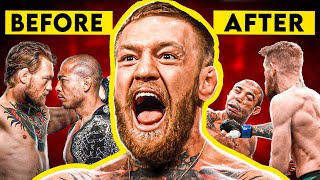 BEFORE amp AFTER Fighting Conor McGregor [upl. by Giovanni]