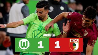 Wolfsburg Augsburg 11 Zusammenfassung Bundesliga 202425 WOBFCA [upl. by Rafiq]