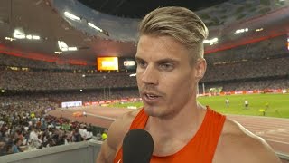 WCH 2015 Beijing  Julian REUS GER 100m Heat 4 [upl. by Reiko]