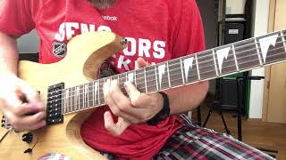 Five Finger Death Punch  Bad Company Solo  Guitar Cover [upl. by Alyhc171]