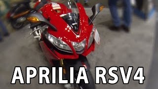 2014 Aprilia RSV4 Overview and first impressions in 2K resolution [upl. by Glenden]