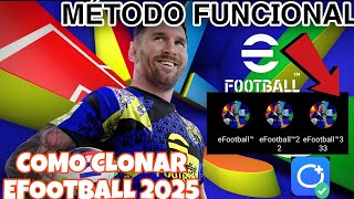 MÉTODO FUNCIONAL COMO TER 2CONTA OU MAIS SEM ERRO EFOOTBALL 2025 MOBILE [upl. by Ahseat584]