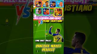 Efootball 25  Best Long Volley shot challenge 😳🔥 efootball pes pes2021 cristiano shorts [upl. by Saxet585]