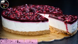 Prajitura Fara Coacere  Cheesecake cu Fructe de Padure [upl. by Minor]