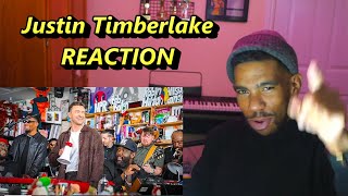 Musician Reacts  Justin Timberlake Tiny Desk Concert  REACTION [upl. by Ploch]