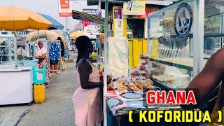 4K KOFORIDUA  GHANA 2023 What has changed Africa  Stroll in 4K [upl. by Saire]