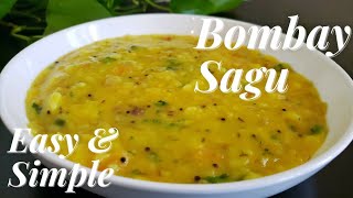 Bombay Sagu  Aloo Sagu  Potato masala for Poori Chapati Rava Idli  Culinary Aromas [upl. by Willdon102]