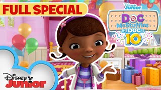 The Doc is 10  Doc McStuffins  Full Episode Special  disneyjr [upl. by Alyks599]