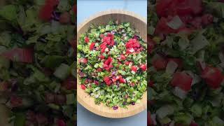 The best fattoush salad  FeelGoodFoodie [upl. by Dahs]