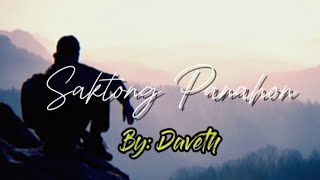 Daveth Saktong panahon Lyrics Video [upl. by Ferrigno]