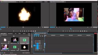 how to put in muzzle flash in your video with Premium Pro [upl. by Myke]