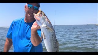 How to Catch GIANT Speckled Trout on Grand Isle [upl. by Ericksen]