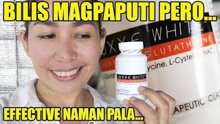 Luxxe White Glutathione 2019 Review Two Week After Nakakawhiten nga [upl. by Nirrat]