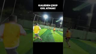 KALEDEN ÇIKIP GOL ATTIM futbol [upl. by Arleta]