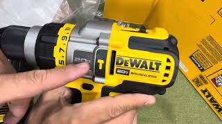 Máy khoan pin Dewalts dcd999 mexico pin dewalt 20v 6Ah Mexico Sac 120v 0903397180 5tr5 Combo [upl. by Gnauq]