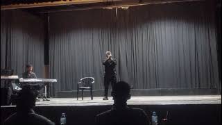 Billie Eilish  No Time To Die cover by Ukhona Mbali Live at the annual BTHS Talent Show [upl. by Rustin]