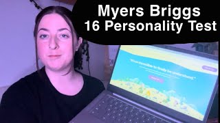 Vlog Taking the Myers Briggs Personality Test [upl. by Verge907]