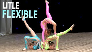 Amazing Female Acrobats little flexible contortionists at the ZIRKA Talent Show [upl. by Jojo]