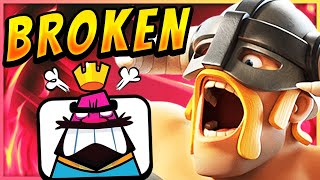 DESTRUCTIVE EBARBS DECK DELETES EVERY DEFENSE 💀 — Clash Royale [upl. by Adyol278]