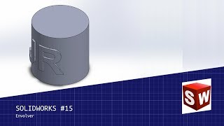 Solidworks 15  Ferramenta Envolver [upl. by Oslec]