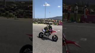 Pit bike 190cc RXF supermotard en circuito de Malaga 🔥🇪🇸 motosapollo 190cc minimoto circuito [upl. by Venable989]