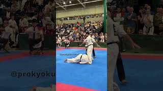 Ali Hayder Sweden knockout 46th British Kyokushin Karate Open amp 14th Cup of Europe 5102024 [upl. by Caassi]