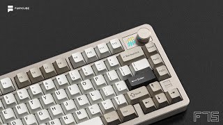 Introducing the FURYCUBE F75 – our first aluminum mechanical keyboard with HMX switches [upl. by Sissie901]