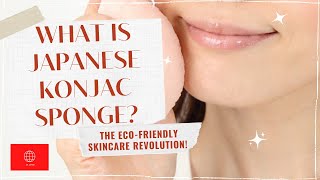 Embrace the Power of Nature Discover the Japanese Konjac Sponge for a Gentle Radiant Glow [upl. by Audie]