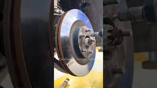 Brake disc removing 😳😲 shorts [upl. by Esbensen753]