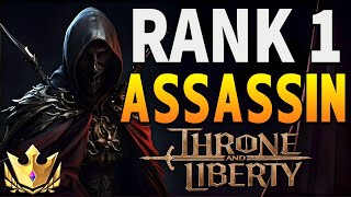 Throne and Liberty  Rank 1 Assassin PvP Highlights  1000 Kills Open Beta DaggerBow [upl. by Randolph]