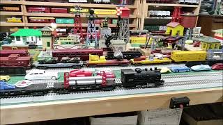 American Flyer custom flatcar loads 05232024 [upl. by Tengdin]